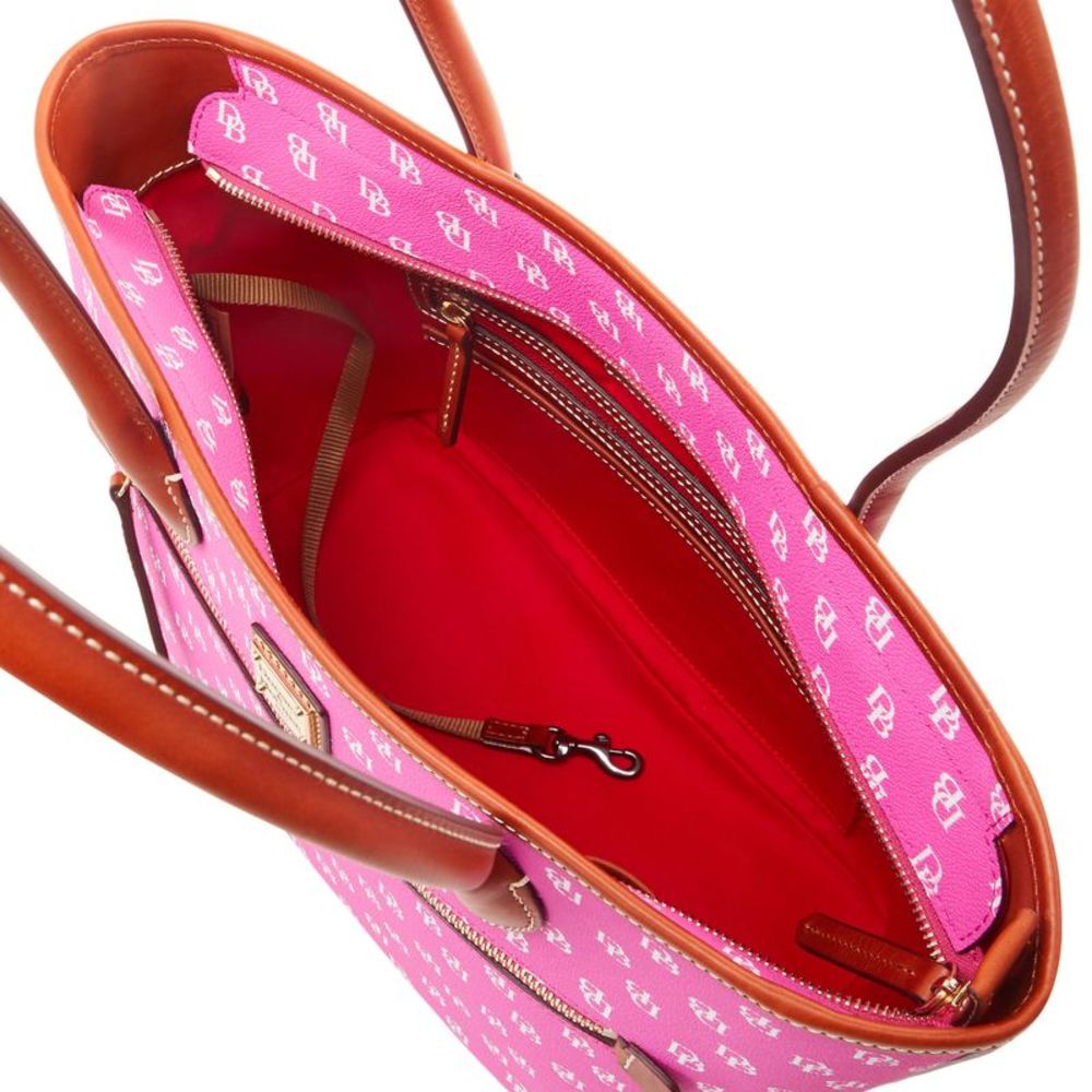 Dooney & Bourke Gretta Tote - Fuchsia - Picture 3 of 4